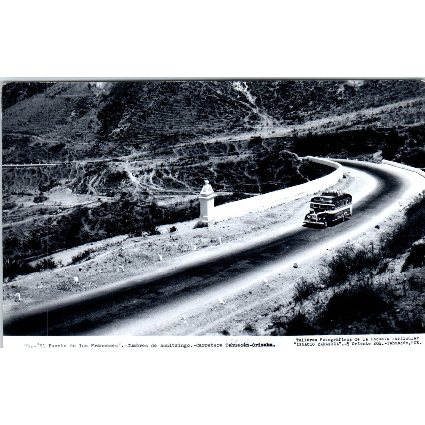 El Puente De Los Franceses Cumbres de Acultzingo Mexico - RPPC Postcard TJ7-MP