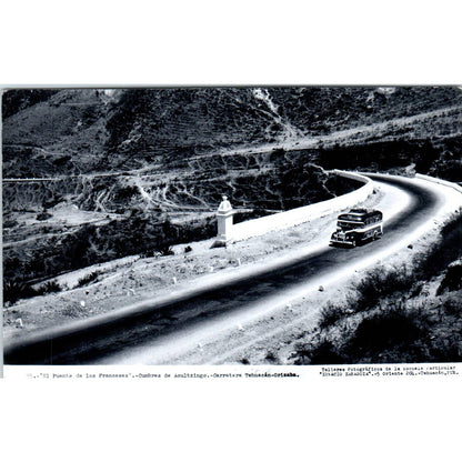 El Puente De Los Franceses Cumbres de Acultzingo Mexico - RPPC Postcard TJ7-MP