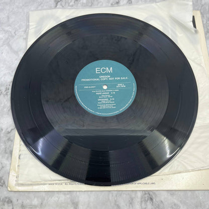 Oregon The Glide PROMO Record Jazz ECM 1985 12" 33 ⅓ RPM TJ4