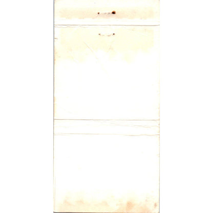 1974 Bob & Marcia 25th Silver Anniversary Matchbook Cover SA1-M6