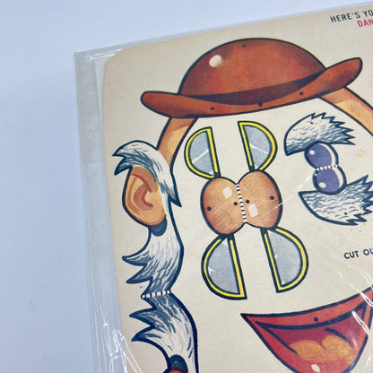 1950s Howdy Doody MR. BLUSTER Kelloggs Dangle Dandies Premium Cut Out Unused TE5