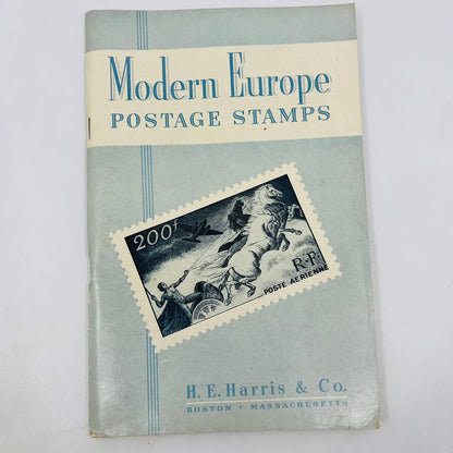 1948 Modern Europe Postage Stamps H.E. Harris & Co. TB6