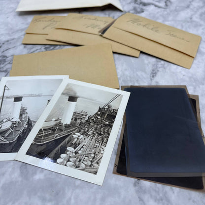 1937 Photos & Negatives From Afoundria Freighter Cruise Mobile, New Orleans TJ8