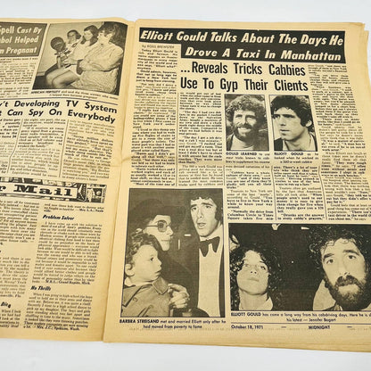 1971 Midnight Tabloid JFK Alive on Isle of Skorpios Conspiracy TD9