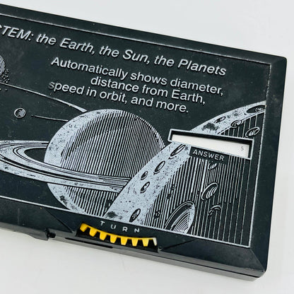 Vintage Sterling Plastics Educator Pencil Case Box "Our Solar System" #562 TD9