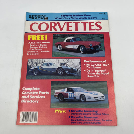 1983 Corvettes Keepin' Track Magazine 1st Issue Re-Curving Distributor TG1-2