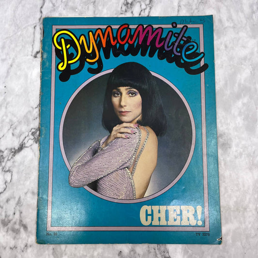 Dynamite Kid Magazine Cher Cover February 1976 TJ4