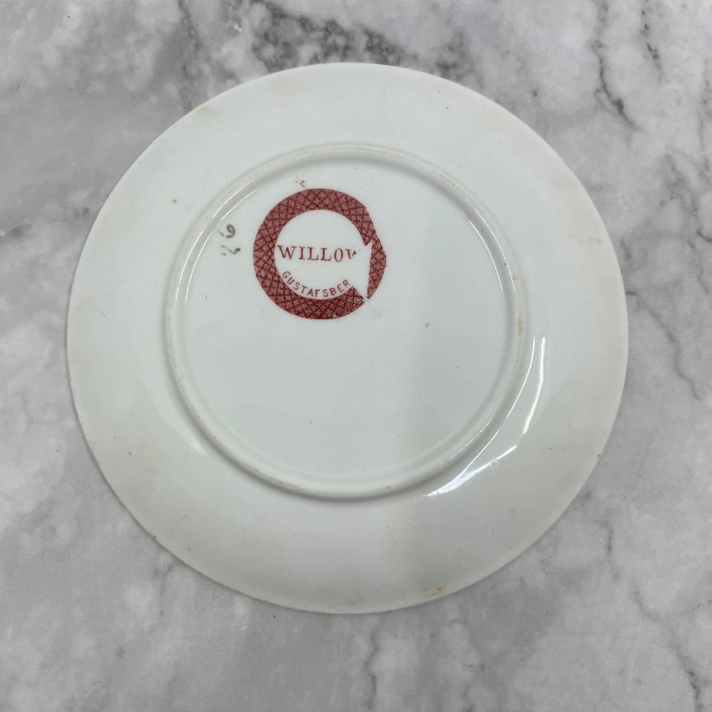 Vintage Fine China Churchill Rosa Willow Small Plate 4.75" TA7-15