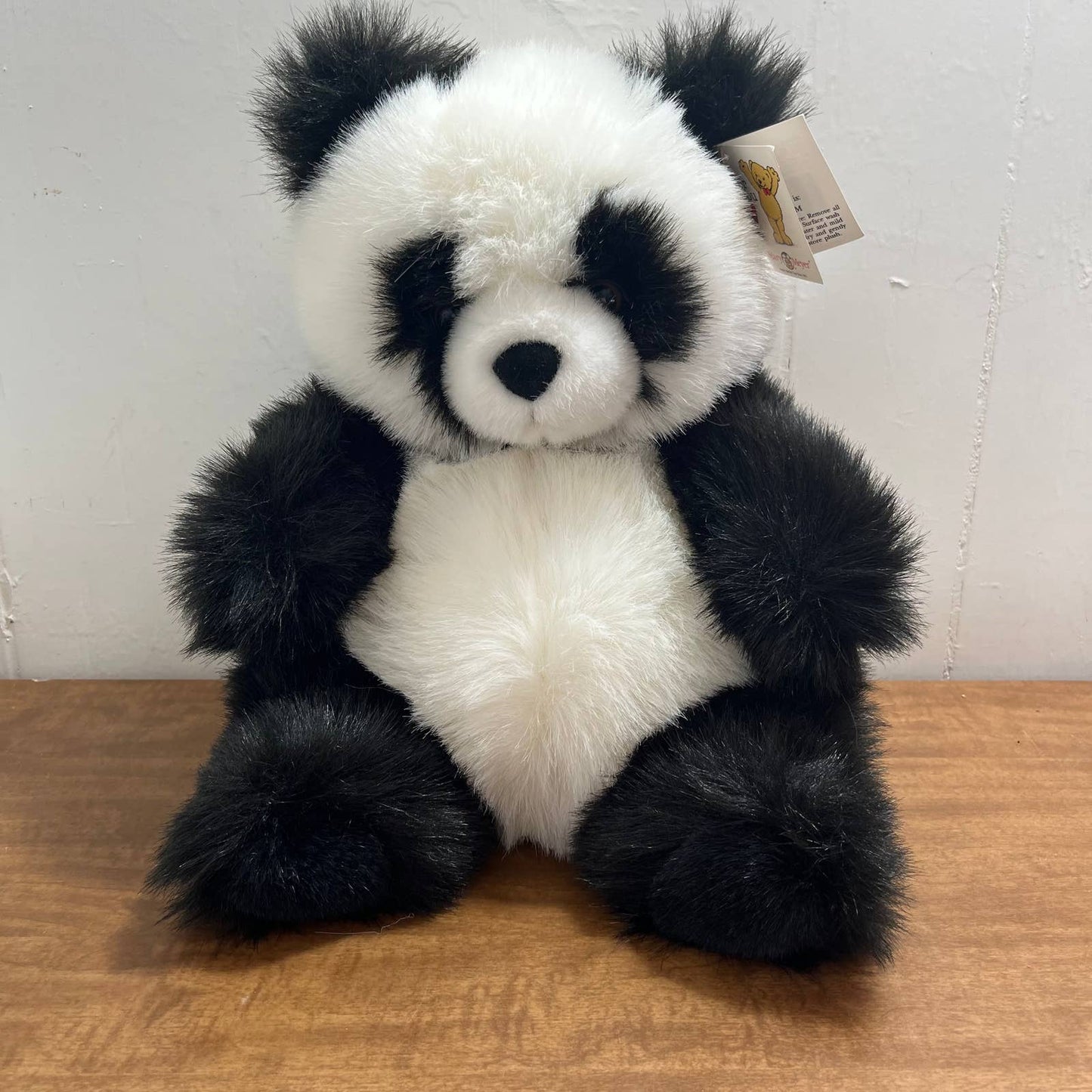 NWT 1994 Mary Meyer Stuffed Panda Bear Dim Sum 13” Fluffy NEW TH1