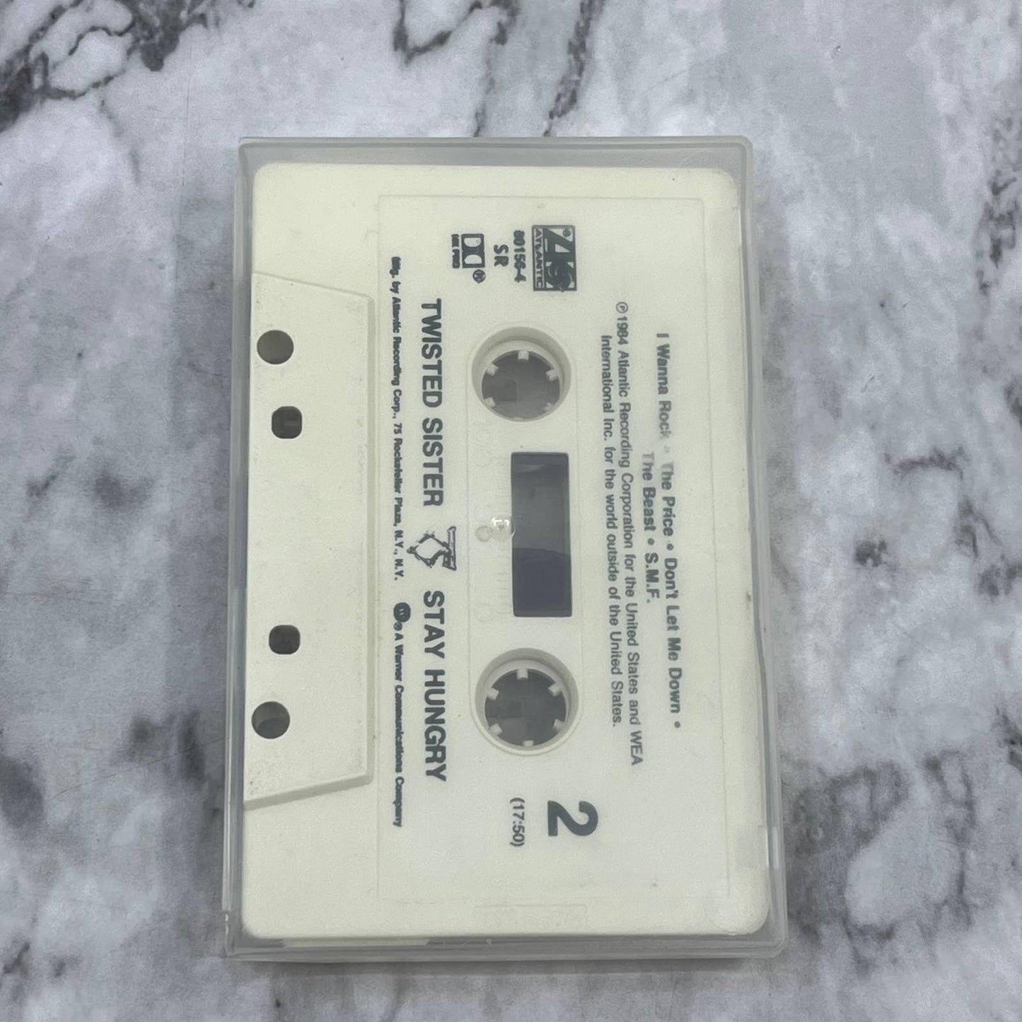 Twisted Sister Stay Hungry (No Jacket) Cassette Tape TI1-40