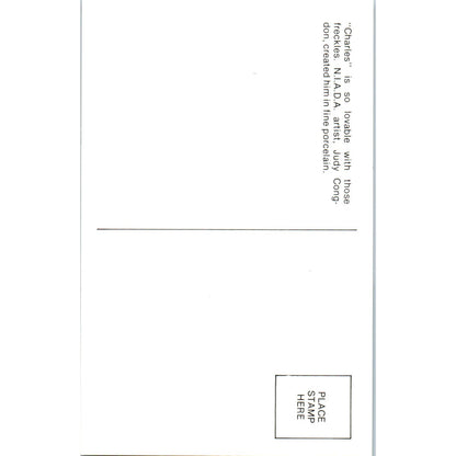 Porcelain Doll - Charles - By NIADA Artist Judy Congdon Original Postcard PB3