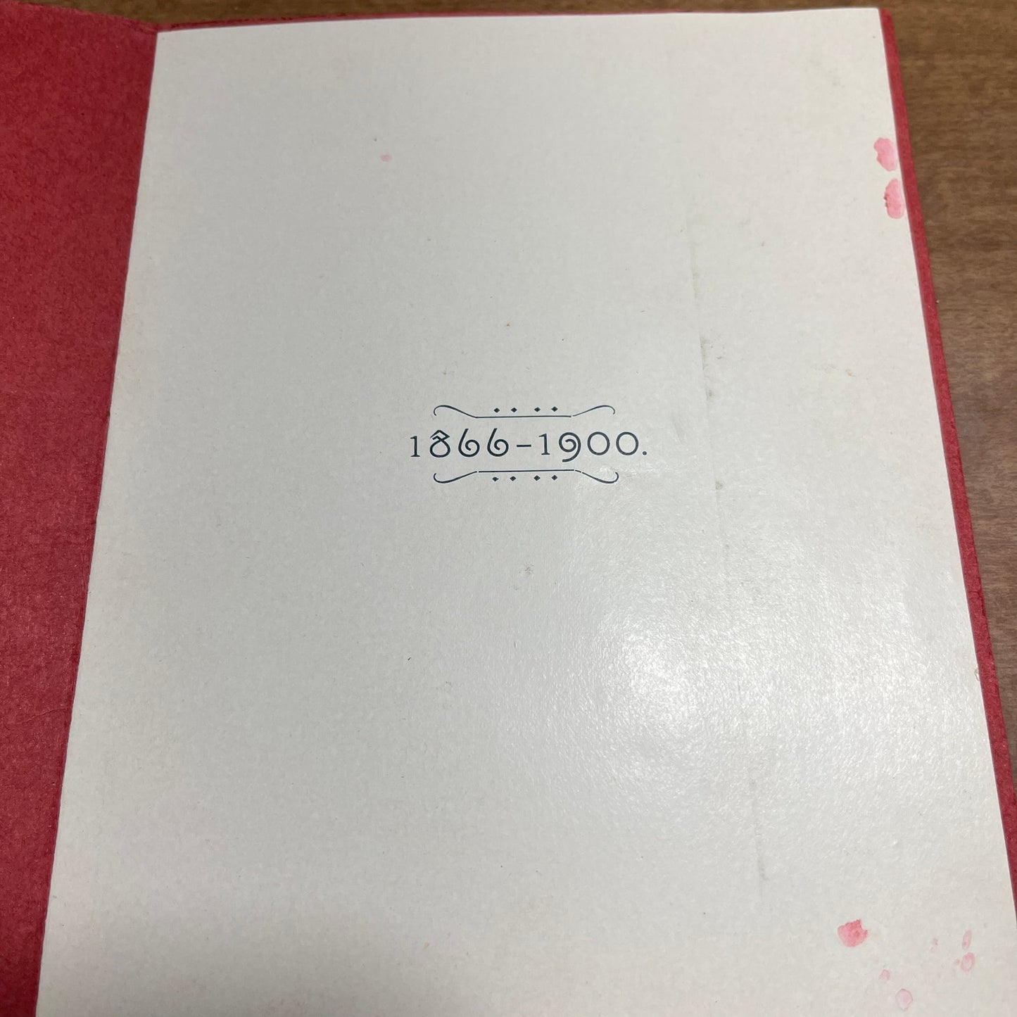 1900 End of Century Reunion Program Normal & Training School Cortland NY H4-3
