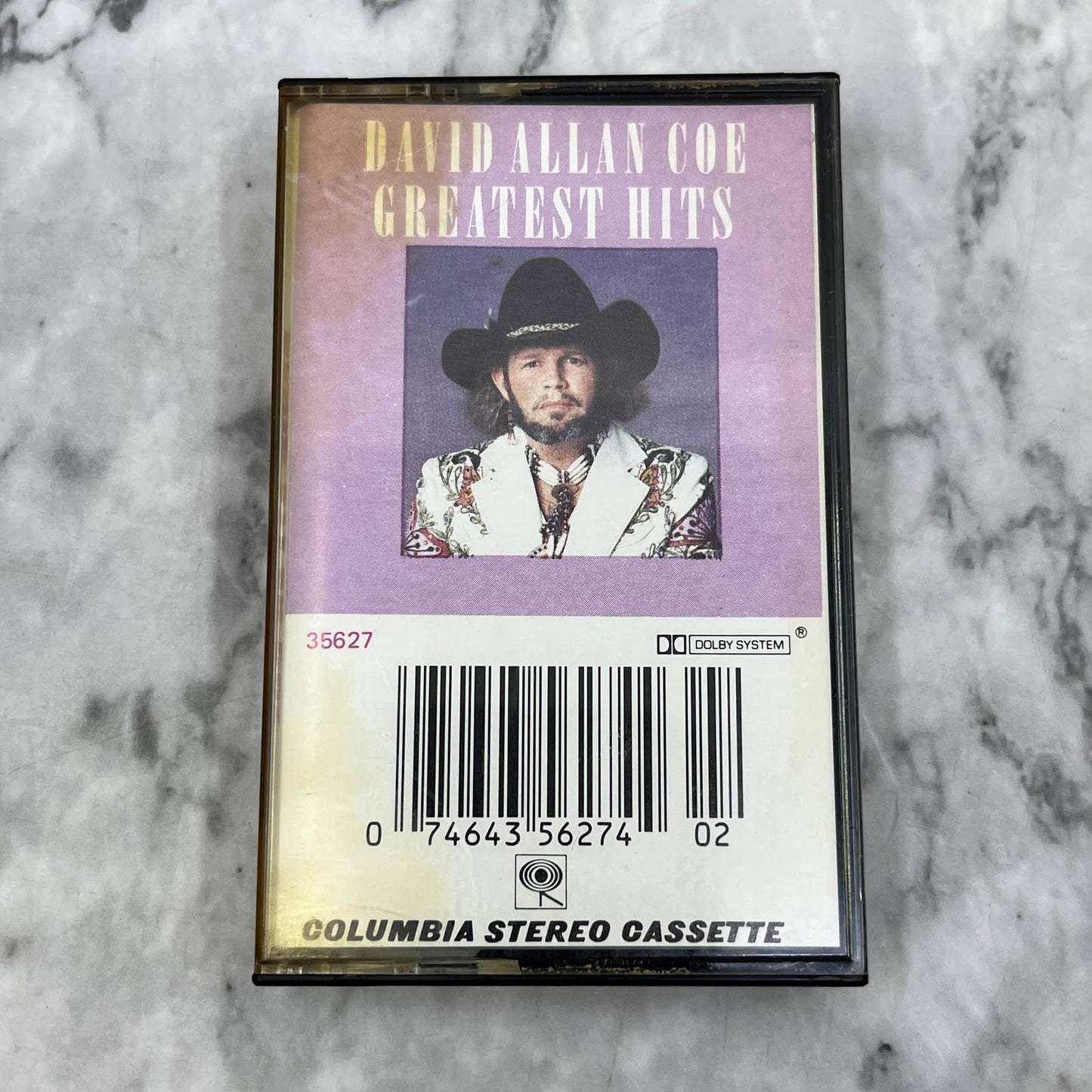 DAVID ALLAN COE Greatest Hits Cassette Tape￼ TC7-46