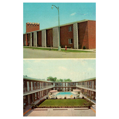 Parkcrest Hotel Harper Woods Michigan 1964 - Postcard TJ8-1