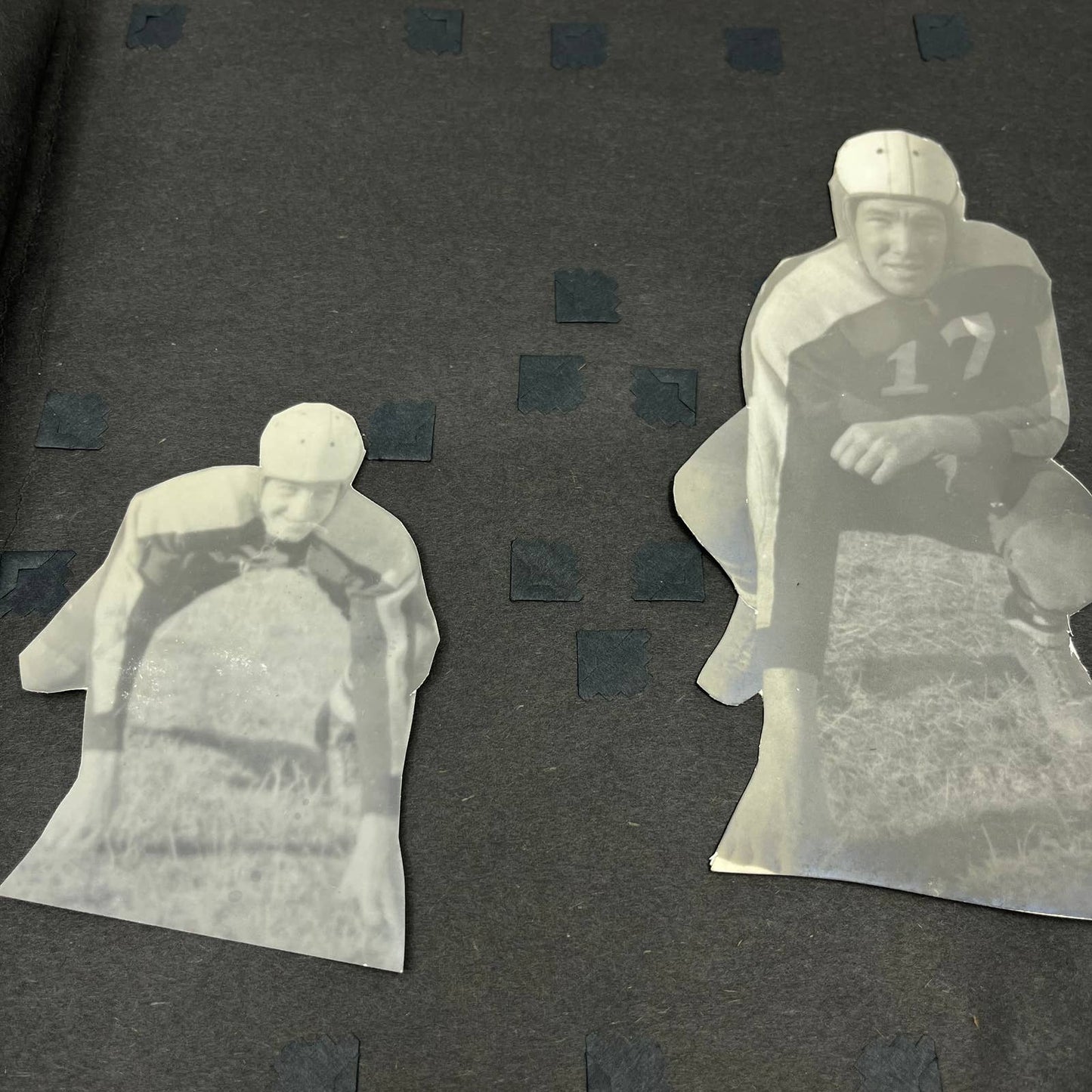 One of a Kind Photo Album Frank Allain Air Force Football Madison Maine TK2