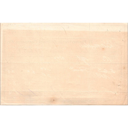 1900 Pennsylvania Railroad RR Company Way-Bill AD8