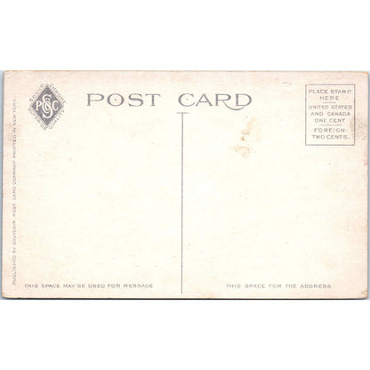 Antique Postcard Post Office & Chestnut St West From 9th St Philadelphia TD9-P1