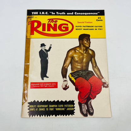 1957 Aug - The Ring Boxing Magazine Floyd Patterson Cus D’Amato TA5