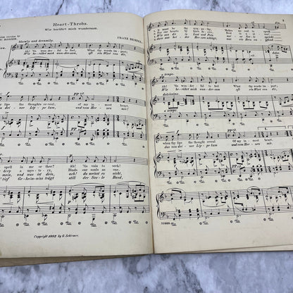 1908 Schirmer's Household Music Books Modern Song Favorites Vol. 1 V38