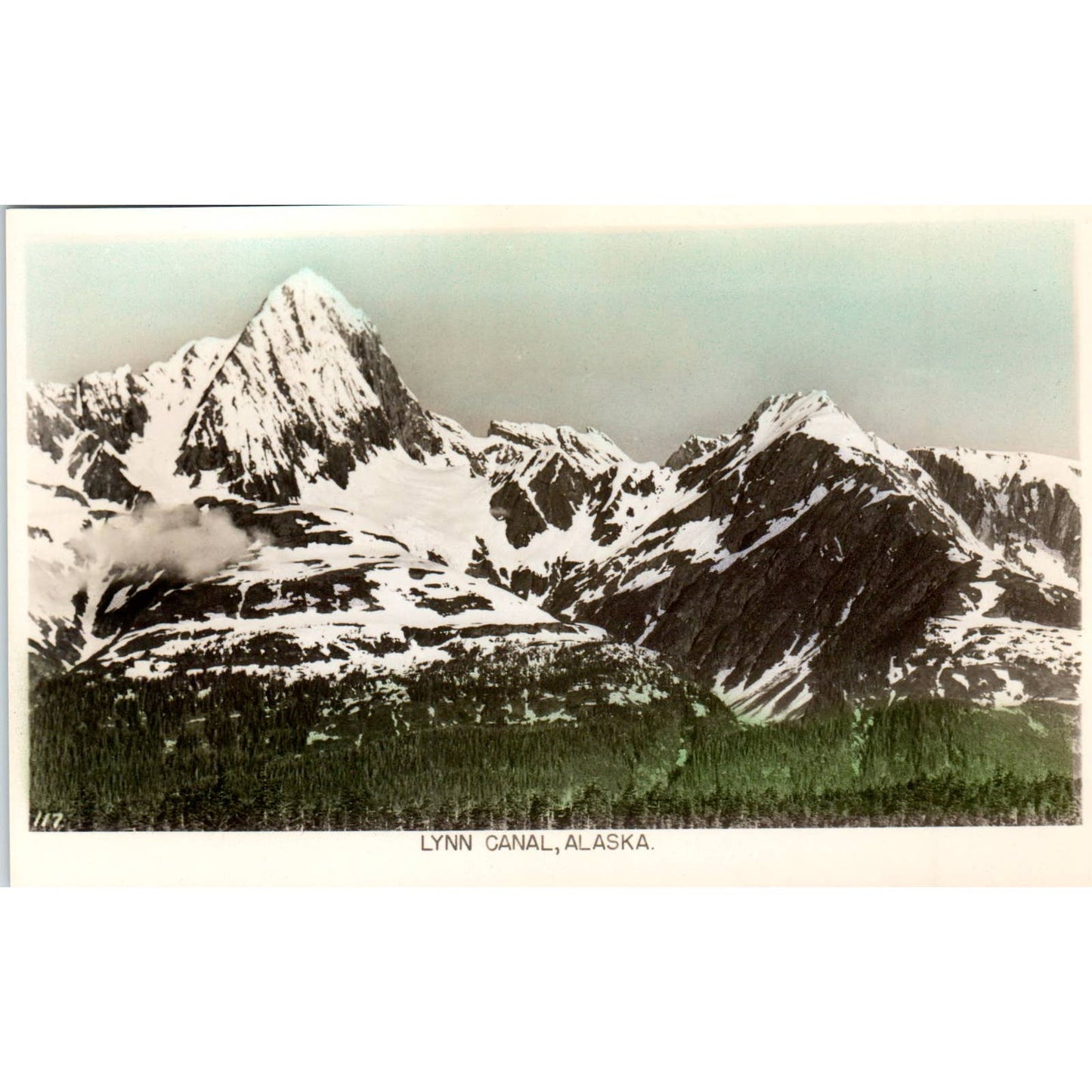 RPPC - Lynn Canal Alaska Original Postcard TK1-30