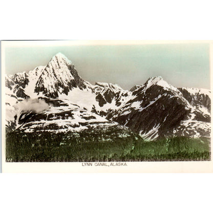 RPPC - Lynn Canal Alaska Original Postcard TK1-30