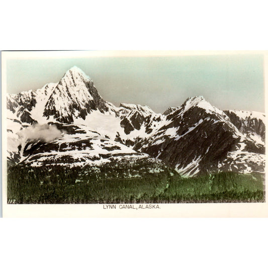 RPPC - Lynn Canal Alaska Original Postcard P2-6