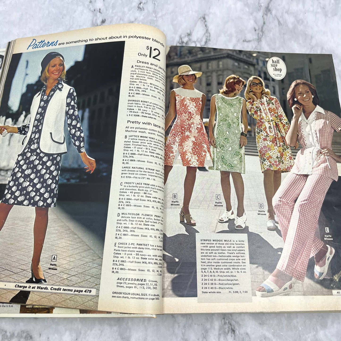 Montgomery Ward 1974 Spring & Summer Catalog Kansas City MO Hardcover S3