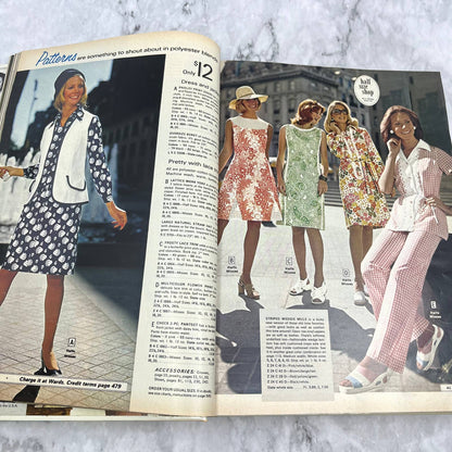Montgomery Ward 1974 Spring & Summer Catalog Kansas City MO Hardcover S3
