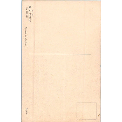 Victorian Lady M.M. Vienne M. Munk Original Postcard TK1-P18