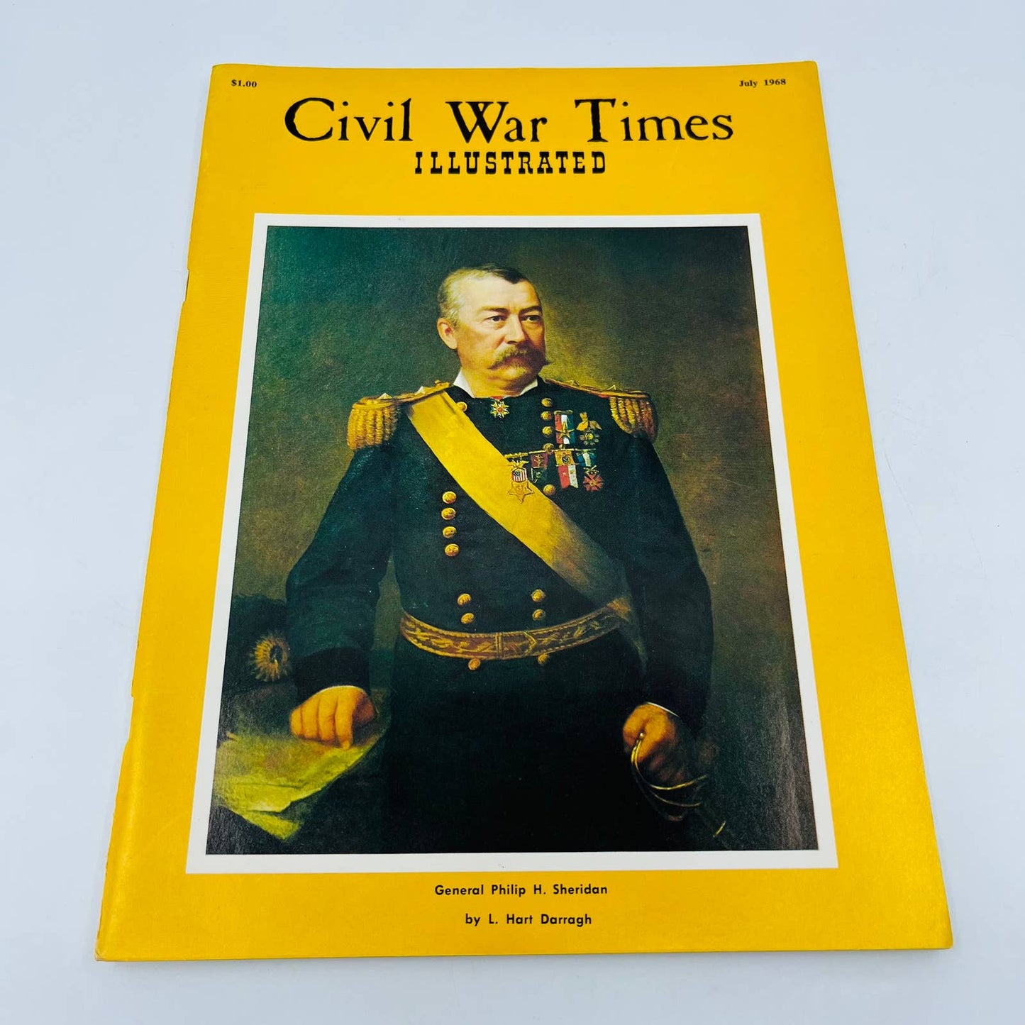 Vintage Civil War Times Illustrated July 1968 General Phillip H. Sheridan