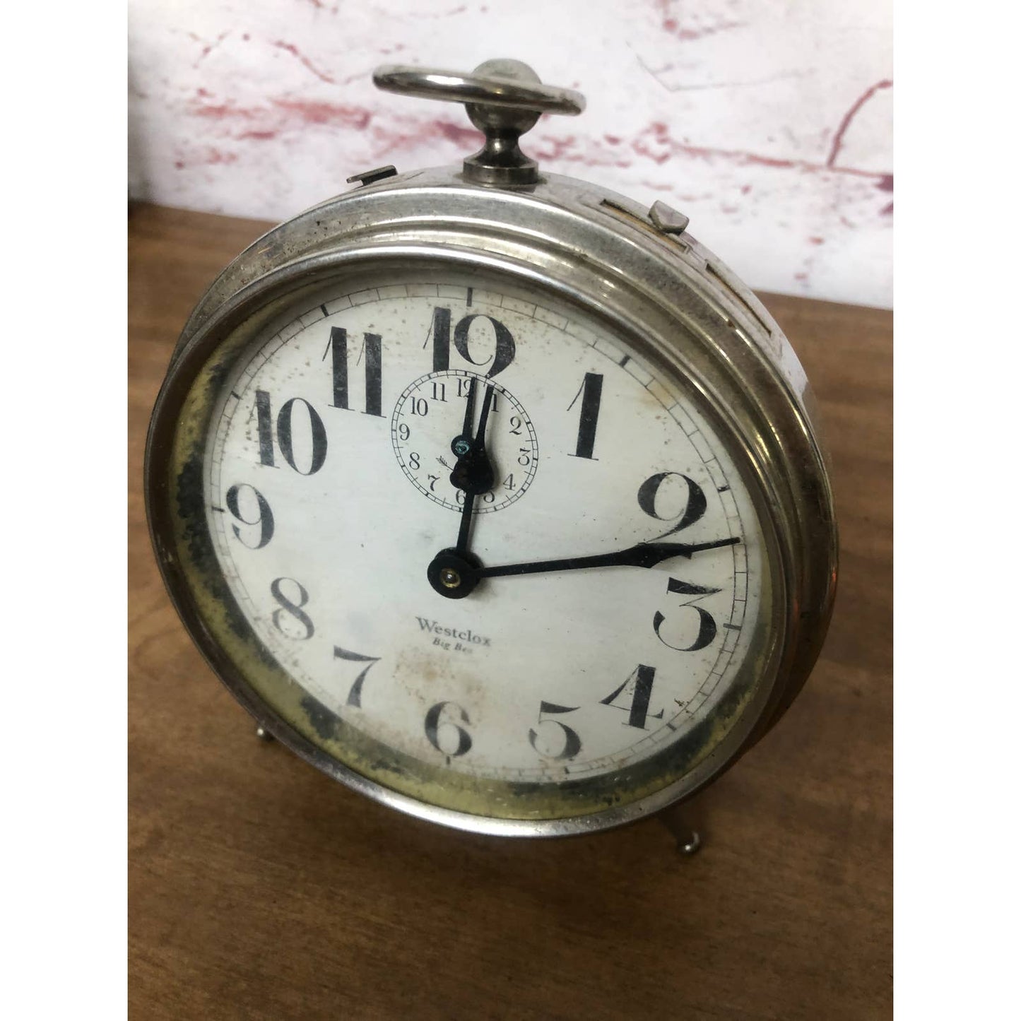 Vintage 211 Luminous Westclox USA Big Ben Alarm Clock La Salle IL Untested TH4