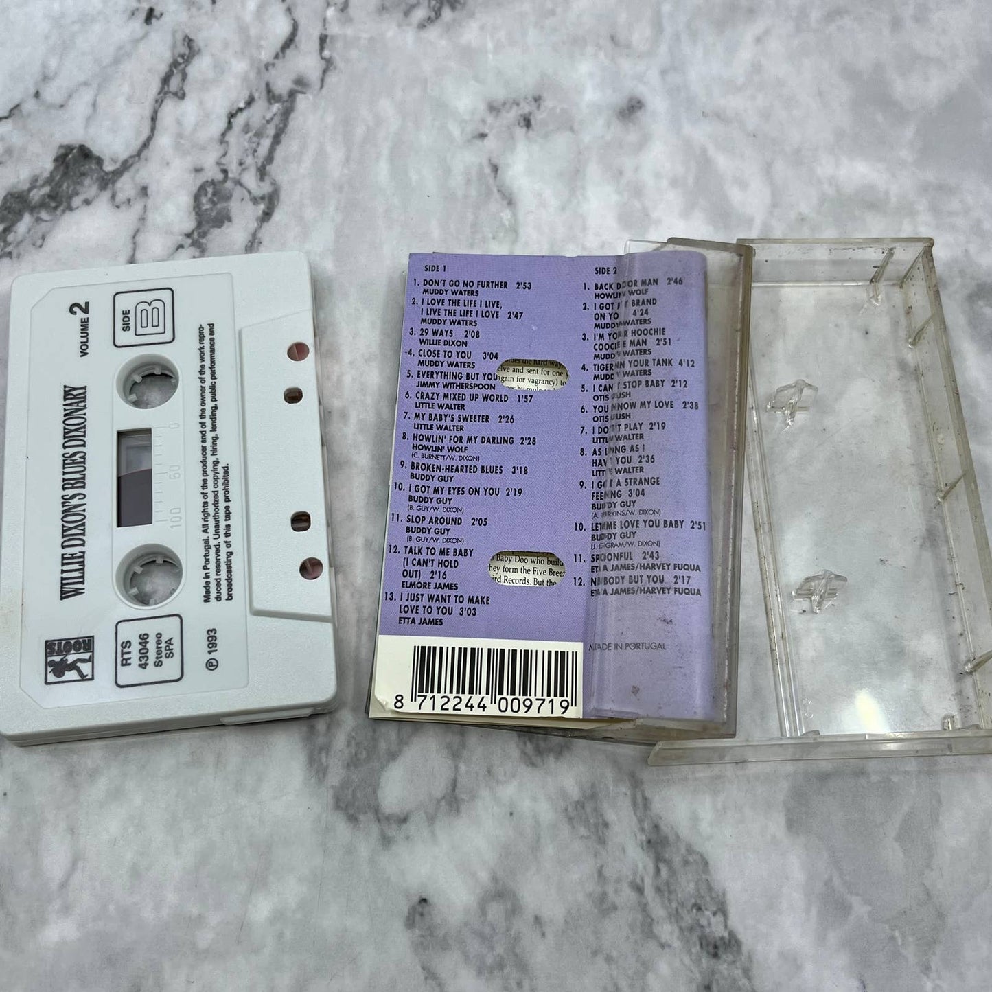 Willie Dixon’s Blues Dixionary Volume II Cassette Tape TC7-50