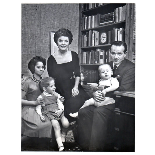 c1960 Press Photo Polly Bergen Freddie Fields Person to Person CBS TJ7-1