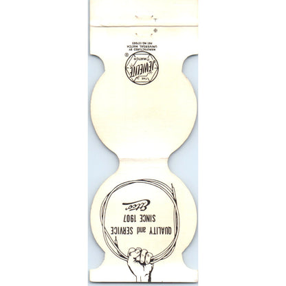Ettco Wire & Cable Corporation Die Cut Advertising Matchbook Cover SA6-M3