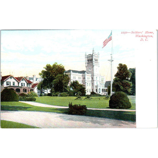 Soldiers' Home c1905 Washington D.C. Original Postcard TK1-P2