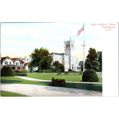Soldiers' Home c1905 Washington D.C. Original Postcard P1-16