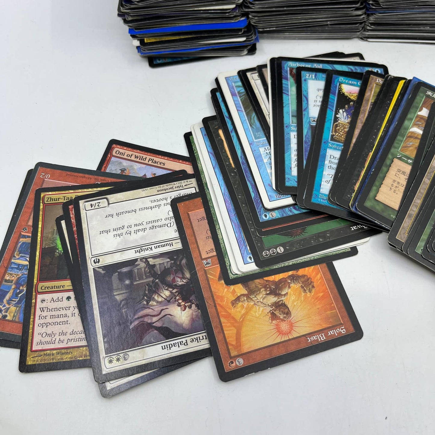 Large Lot of Vintage Magic The Gathering MTG Cards Mostly 90s Era