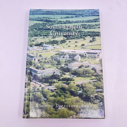 2000 Southwestern University Alumni Directory Georgetown TX TF6