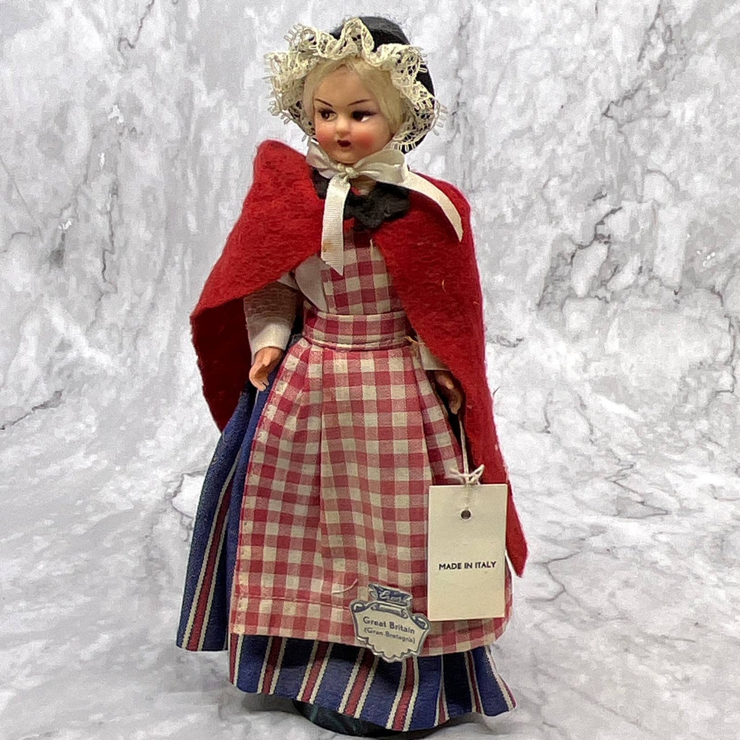 1950s EROS Great Britain Doll With Tags 8" TI7