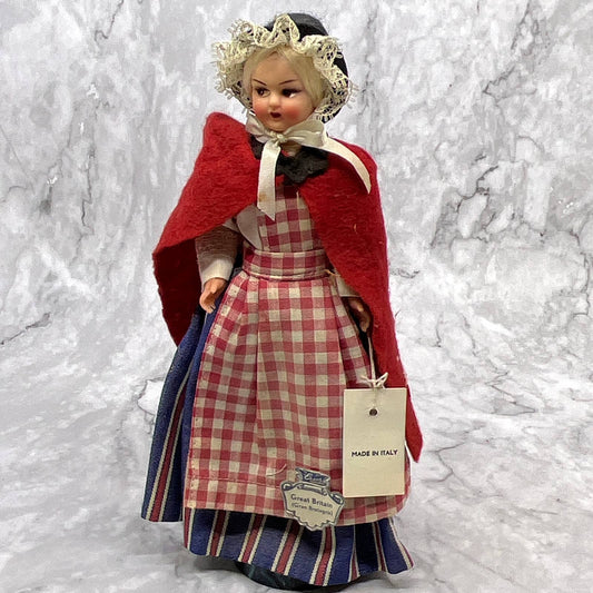 1950s EROS Great Britain Doll With Tags 8" TI7