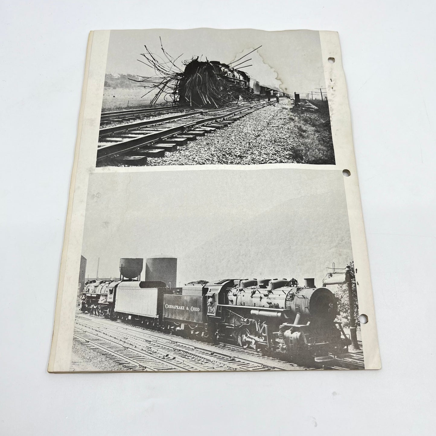 1977 Feb Chesapeake and Ohio Historical Newsletter C&O RR Thomas Dixon WV M1-2