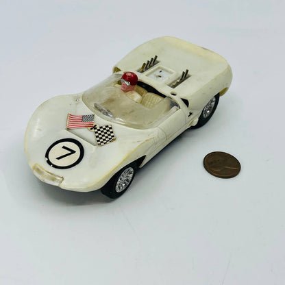 Vintage Toy Race Car Luck Mighty Mite #7 5” TE1