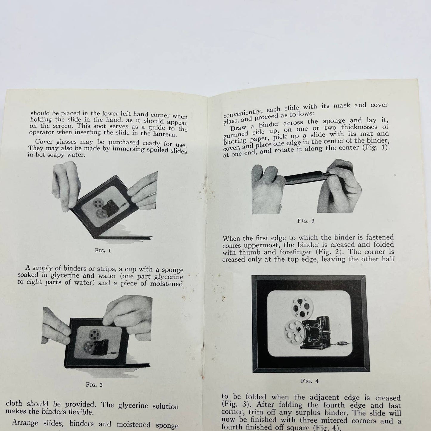 1936 Eastman Kodak Making Lantern Slides Instruction Booklet Manual D5