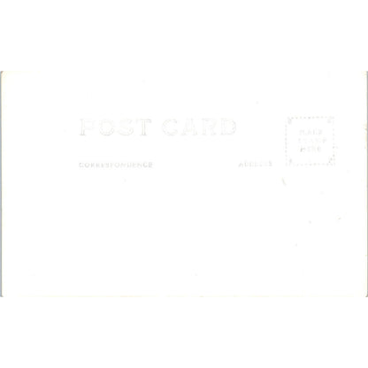 Lac Vieux Desert Hillside Resort Phelps Wisconsin RPPC Original Postcard TJ9-P3