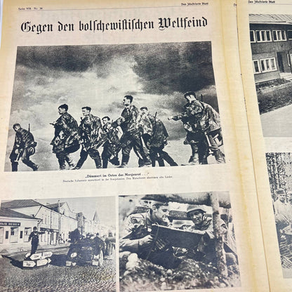 WWII Das Illustrierte Blatt German Newspaper Sept 20 1941 FL3