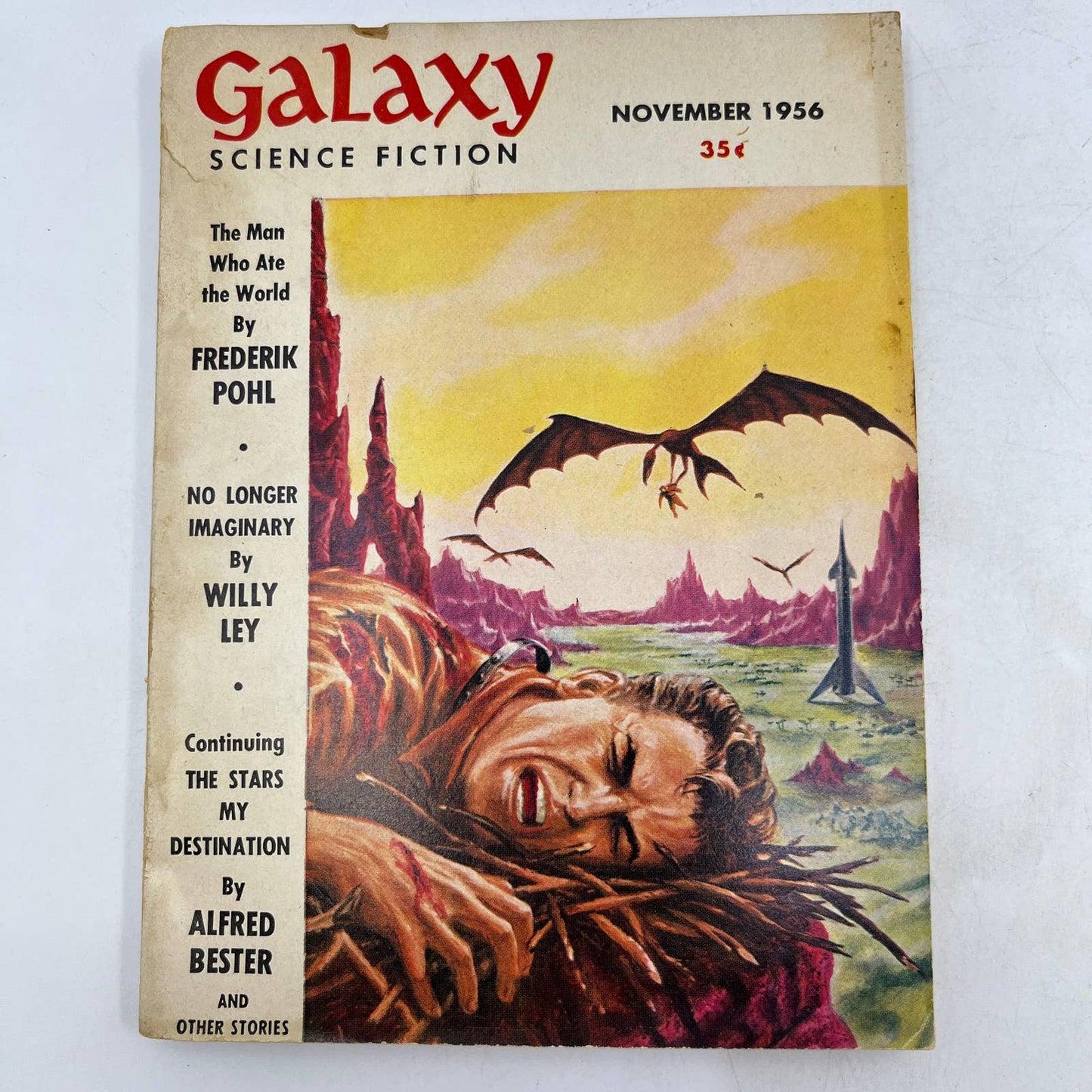 Galaxy Science Fiction Magazine No.51 Nov 1956 The Man Who Ate the World TC1