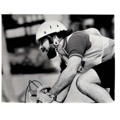 1978 Press Photo Cycling Martin Liebler Bicycle Race Miami FL 8x10" AD3