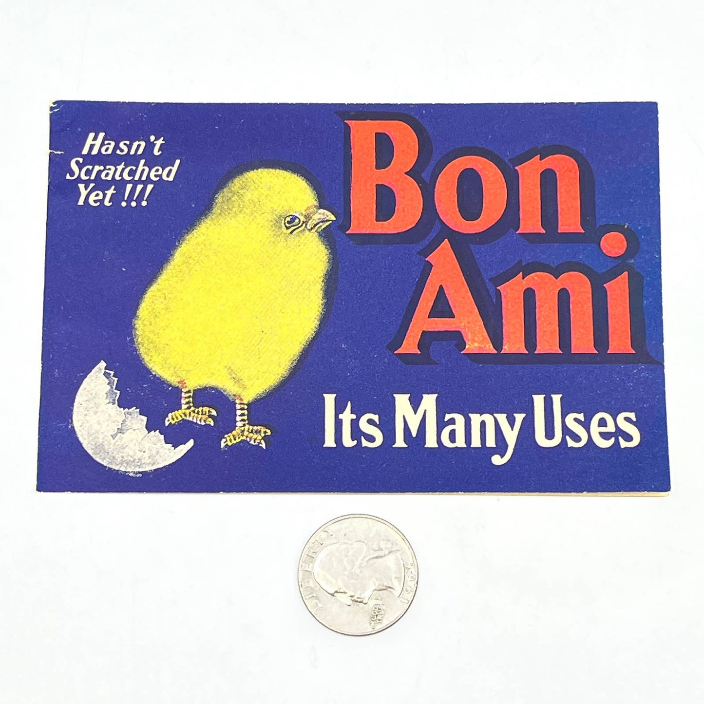 1920s Bon Ami Cleaning Powder Promo Booklet Baby Chick AC2