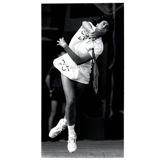 1989 Original Press Photo Women's Tennis Gabriela Sabatini ~8x10" AD2