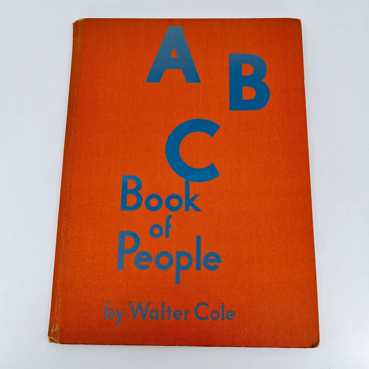 1932 Walter Cole's ABC Book of People Ethnographic Book Cultural Stereotypes TD2